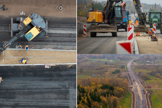 Parodė kaip atrodo magistralės Vilnius–Utena rekonstravimo darbai: pokyčius netrukus galės įvertinti ir vairuotojai 
