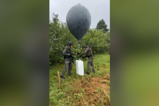 VSAT paviešino dar nematytus vaizdo įrašus su oro balionais: pateikė ir statistikos