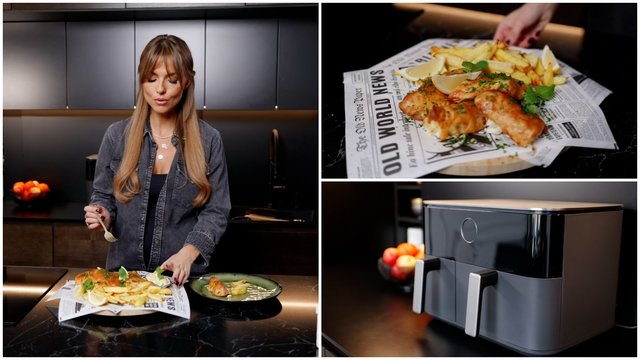 V. Poderytė-Bernatavičė dalijasi, kaip pagaminti sveikesnį „Fish and chips“: tam padės viena gudrybė