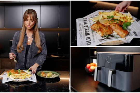 V. Poderytė-Bernatavičė dalijasi, kaip pagaminti sveikesnį „Fish and chips“: tam padės viena gudrybė