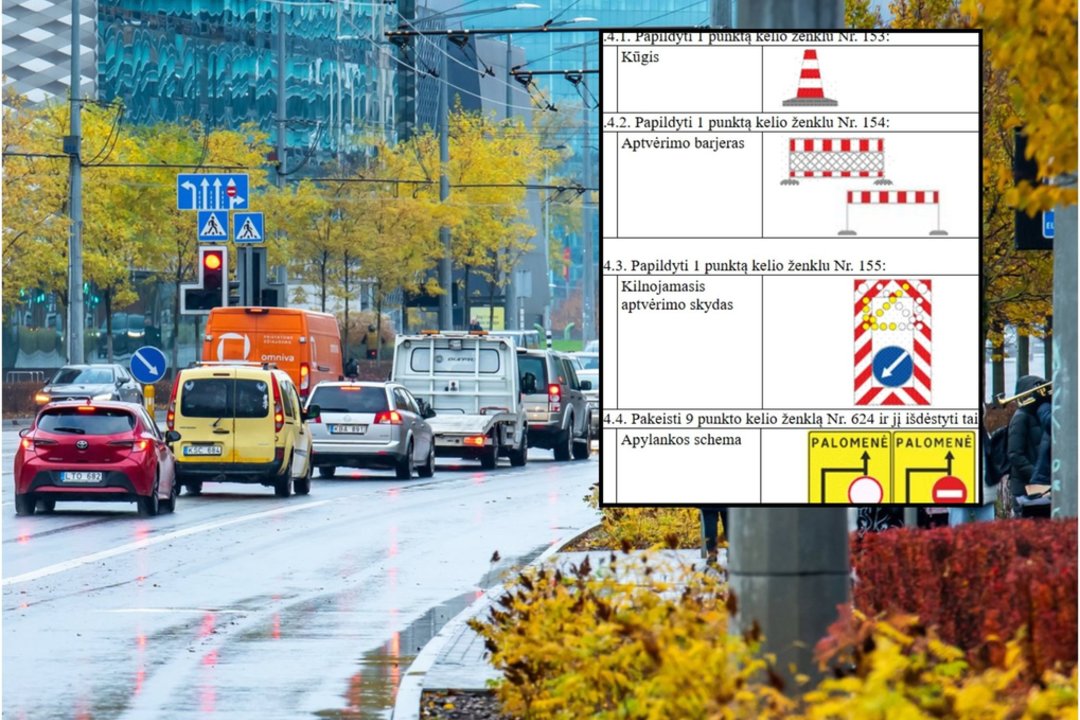 Nuo 2026 m. – nauji kelio ženklai ir ribojimai vairuotojams: štai, kokie pokyčiai laukia