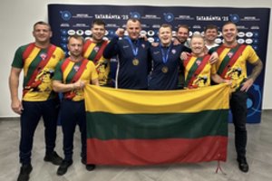 Lietuviai imtynių čempionate nušvilpė „savo pačių“ himną: „Nemalonus incidentas“