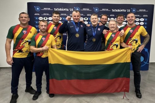 Lietuviai imtynių čempionate nušvilpė „savo pačių“ himną: „Nemalonus incidentas“