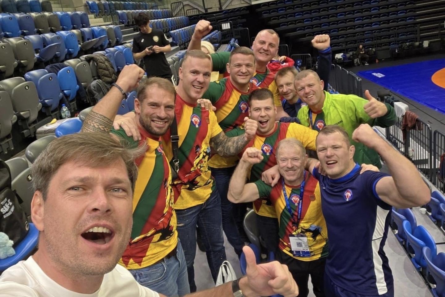 Pasaulio imtynių čempionatas Vengrijoje<br> Asmeninio archyvo nuotr.