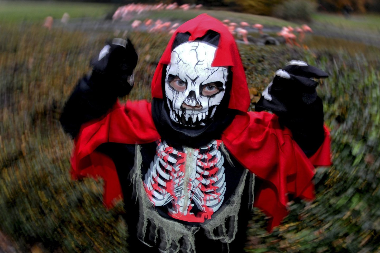 Helovinas Vokietijoje.<br>EPA-ELTA nuotr.