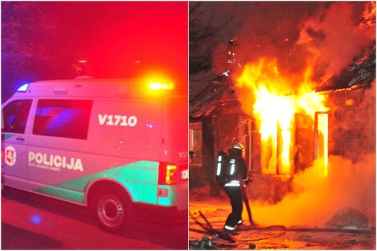 Žvėriškas išpuolis Raseinių rajone: po 25 smūgių auką gatvėje mirtinai sušalti palikęs narkomanas padegė namą