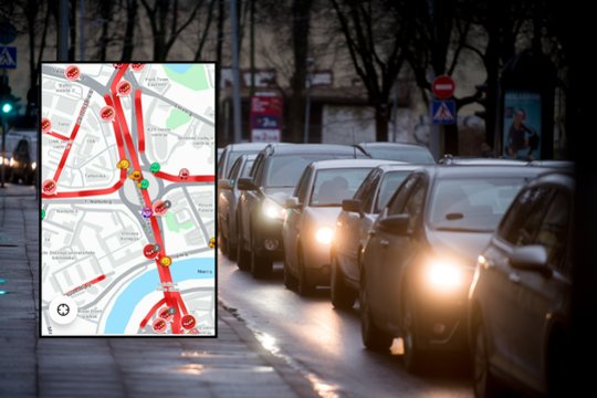 Sostinės gatvėse – tikras šiurpnakčio siaubas: raudonavo visas miestas