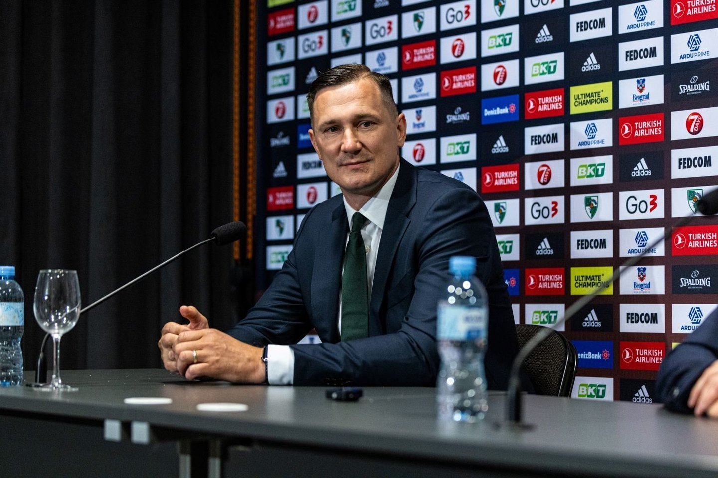 Paulius Jankūnas, Kauno Žalgirio prezidentas.<br>Žalgirio nuotr.