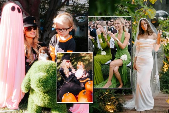 Žvaigždžių savaitėje – Bellos ir Gigi Hadid sesers vestuvės ir kitoks Paris Hilton helovinas