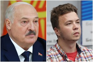A. Lukašenka nenustoja stebinti: sukūrė istoriją apie R. Pratasevičių