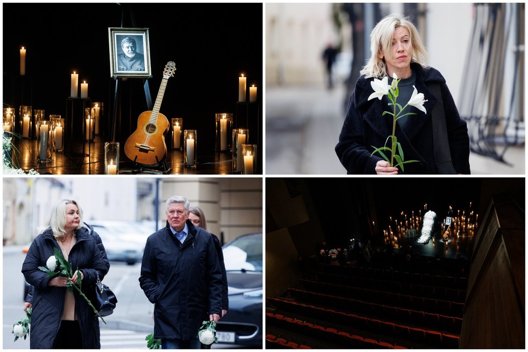 Gilus liūdesis ir rimtis veiduose: kadruose – atsisveikinimas su legendiniu K. Smoriginu