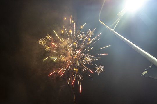 Neringos savivaldybė leido keturiems renginių organizatoriams naudoti fejerverkus