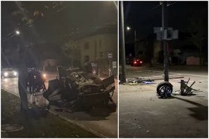 Paaiškėjo daugiau detalių apie kraupią avariją Kaune: prie apvirtusio automobilio net įvyko muštynės