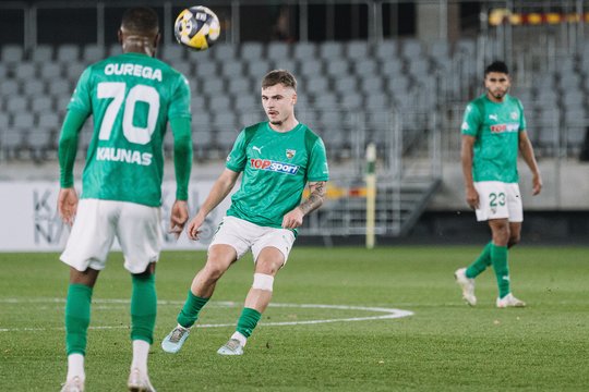 „Kauno Žalgiris“ palaužė varžovus dramatiškoje penkių įvarčių fiestoje