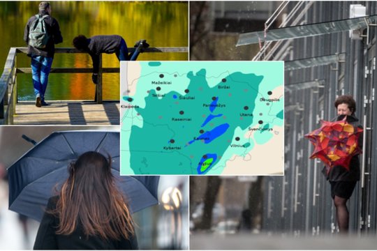 Savaitės orų prognozėje – ir malonios permainos: skelbia, ko laukti
