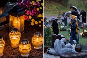 Po Vėlinių – kalnai šiukšlių: ar išmesdami sudegusias žvakes iškrapštote parafiną?