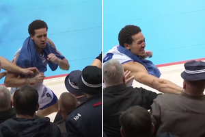 Vengrijoje – neregėtas skandalas: krepšininkas smogė sirgaliui