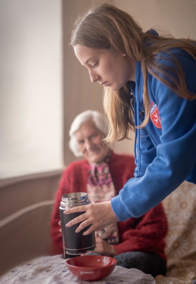 Maltos ordino pagalbos tarnybos (maltiečių) paramos senoliams akcija vyksta jau 20 metų.<br>E.Knispelio nuotr.
