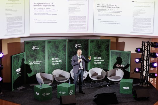 Prakalbo apie kibernetinio saugumo stiprinimą: įrenginiuose svarbu atkreipti dėmesį į vieną ženklinimą