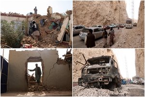 Afganistaną supurtė galingas žemės drebėjimas: po tragedijos – daugybė žuvusiųjų ir sužeistųjų