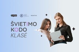 „Švietimo kodo“ klasė: norinčių pas 30 mentorių – virš 100 kandidatų iš visos Lietuvos