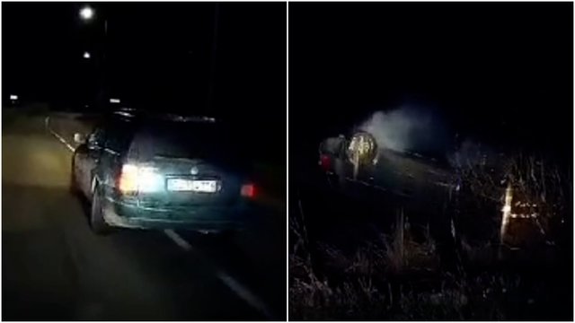 Tas pats vaikinas policijai įkliuvo du vakarus iš eilės: vaizdai iš neramių gaudynių Tauragėje