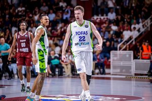 Turkijoje įvertintas M. Blaževičius