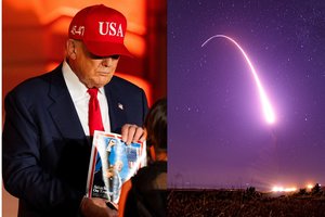 D. Trumpo įsakymas virsta realybe: aiškėja branduolinės raketos bandymo detalės