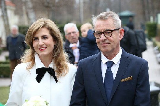 Paaiškėjo Arūno Sakalausko ir jo žmonos Gabijos Laubner pirmagimio lytis