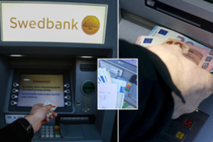 Bankomatas išdavė suplėšytą šimtinę: gyventoja nesupranta, kodėl bankas tai leidžia