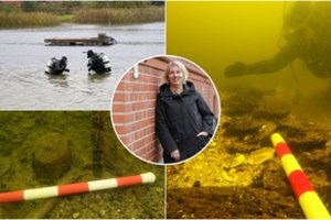 Po vandeniu dirbanti archeologė papasakojo, ką ten randa: aptiko net buvusią gyvenvietę