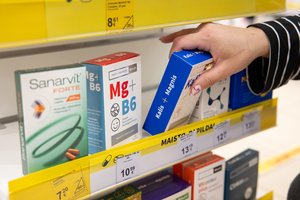 SAM viceministras: pernai vaistinėse išleista apie 1,5 mlrd. eurų