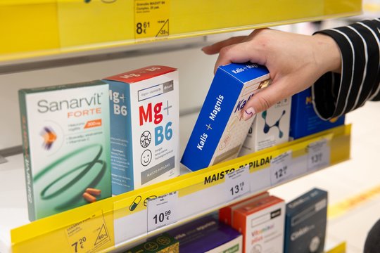 SAM viceministras: pernai vaistinėse išleista apie 1,5 mlrd. eurų