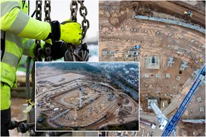 Nacionalinio stadiono statybose – naujas etapas: atskleidė, ką išvysime metų pabaigoje