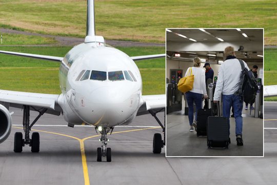 Skrydžio į Egiptą laukusiems lietuviams – netikėtumas: daliai teko grįžti namo, kitiems – palikti bagažą