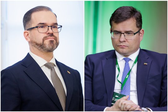 Dėl balionų – badymaisi pirštais: R. Kaunas atsikirto L. Kasčiūnui