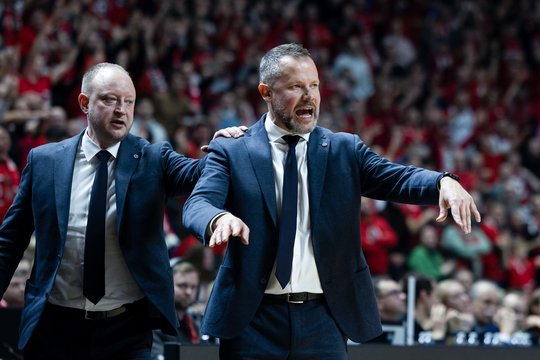 Po mačo – G. Žibėno žiežirbos su varžovų treneriais: „Priėmėme asmeniškai“