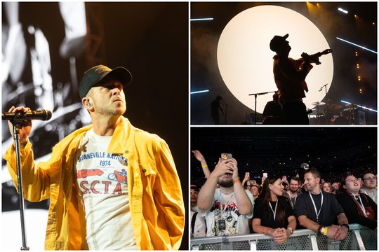 Kauno „Žalgirio“ areną sudrebino įspūdingas „OneRepublic“ koncertas 