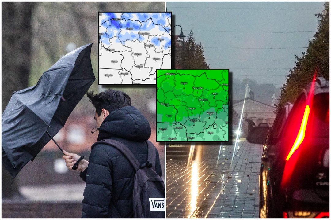 Orų prognozėje – žinomos sinoptikės įspėjimas dėl neramaus ciklono: pranešė, kada atvės