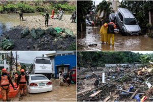 Po viską griovusios stichijos – kraupūs skaičiai: aukų virš 140, miestai nušluoti