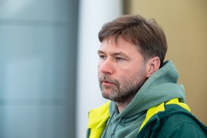 A. Navicko profsąjungai organizuojant mitingą, ministrė juos pakvietė susitikti