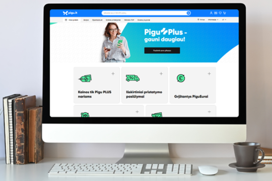 Ištikimiausiems „Pigu.lt“ pirkėjams – lojalumo programa „Pigu PLUS“