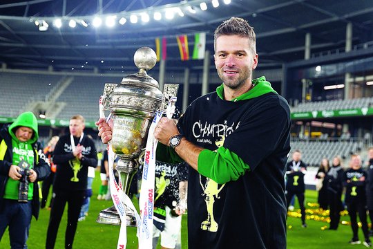 Vilniaus ir Kauno priešpriešą palaikantis futbolo čempionų prezidentas M. Kalnietis: „Krepšinio aikštė visiškai netraukia“