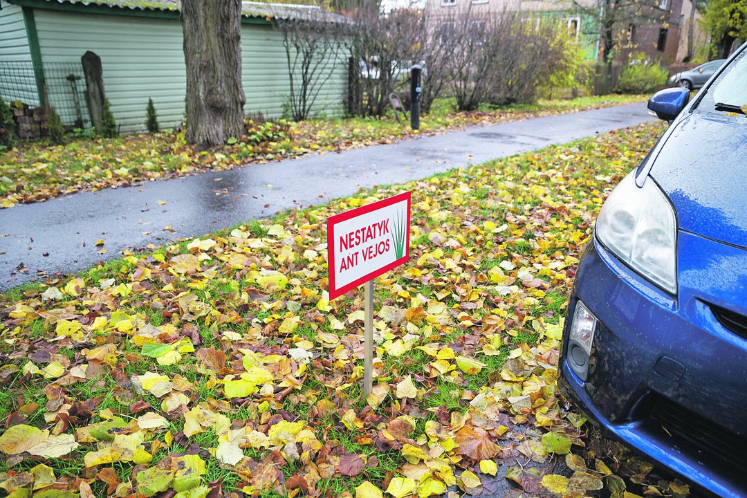 Su pažeidėjais į kovą stoja net patys gyventojai: pristatė neįprastų ženklų