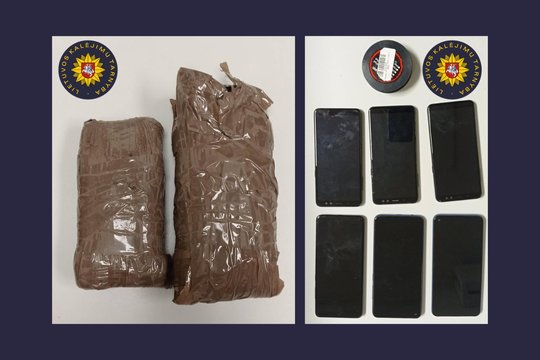 Į Marijampolės kalėjimą įmesti paketai pateko į pareigūnų rankas