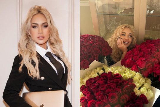 Oksana Pikul sulaukė netikėtos staigmenos: įsiamžinusi rožių jūroje užminė mįslę