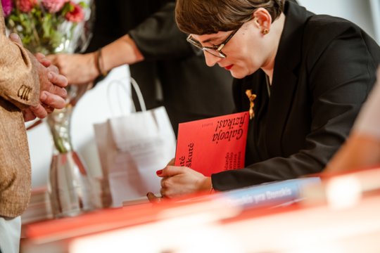 Jūratė Čerškutė – 2025 m. Vytauto Kubiliaus literatūros kritikos premijos laureatė