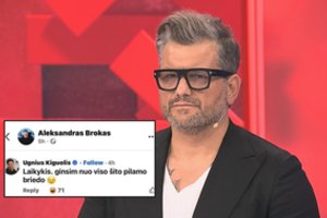 D. Kubilius paviešino U. Kiguolio žinutę A. Brokui ir kreipėsi į premjerę: „Jūs nekontroliuojate situacijos“