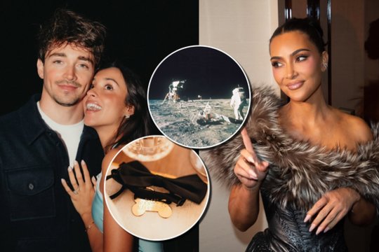 Žvaigždžių savaitėje – su NASA susikivirčijusi K. Kardashian ir „Formulė 1“ lenktynininko C. Leclerco sužadėtuvės