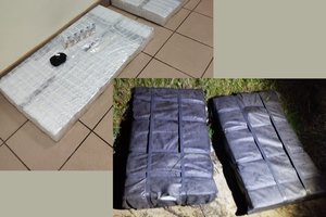 Iš Nemuno ištraukti du kontrabandininkų „plaustai“ su beveik 5 000 eurų vertės baltarusiškų cigarečių kroviniu